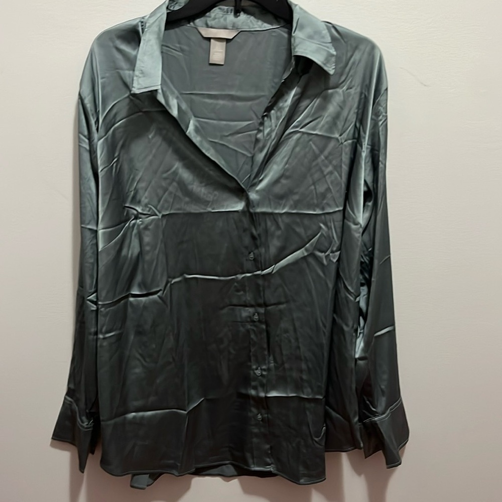 H&M Silk Blouse
